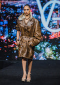 Leather TrenchCoat