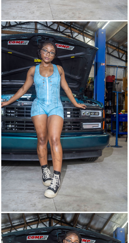 Teal One-Piece