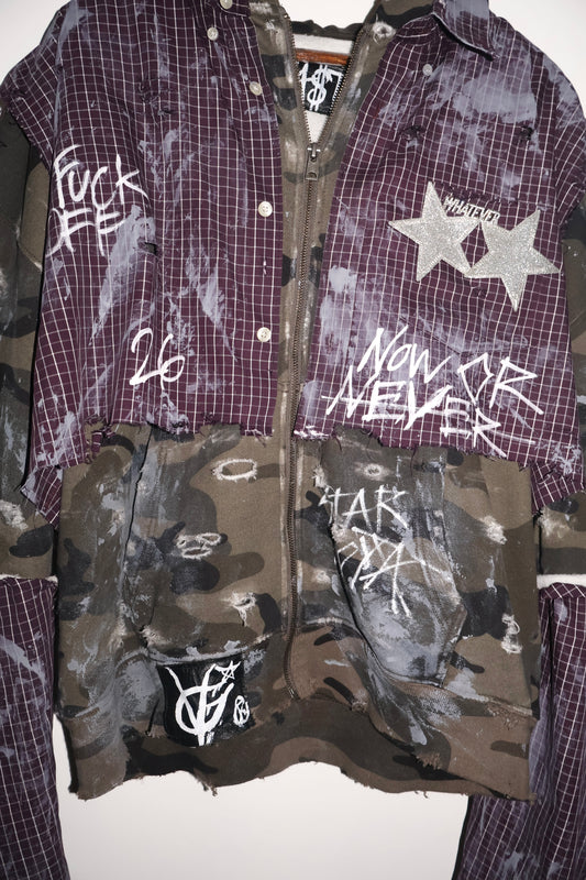 MILITARY FLANNEL JACKET