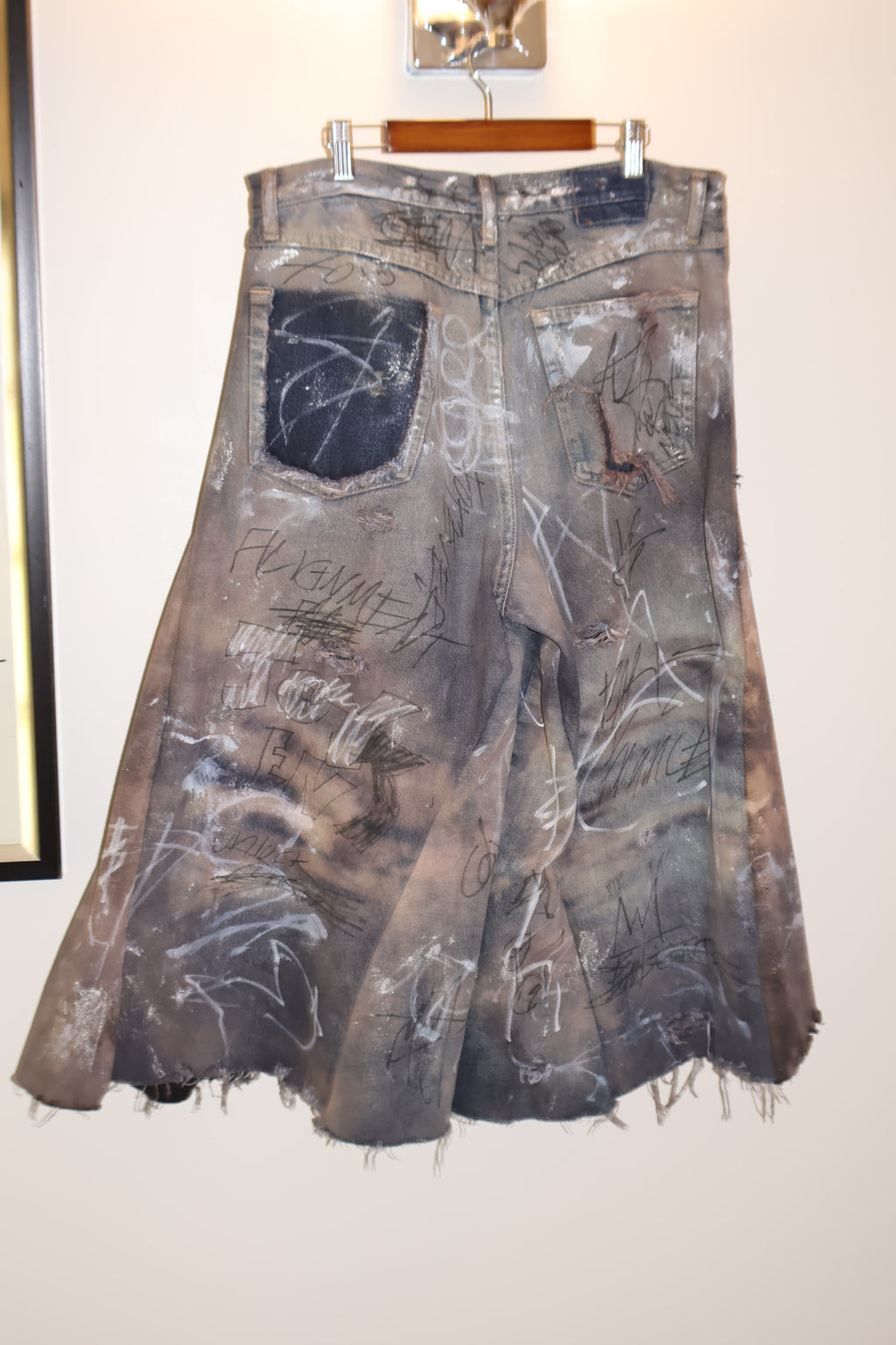 Patchwork Shorts