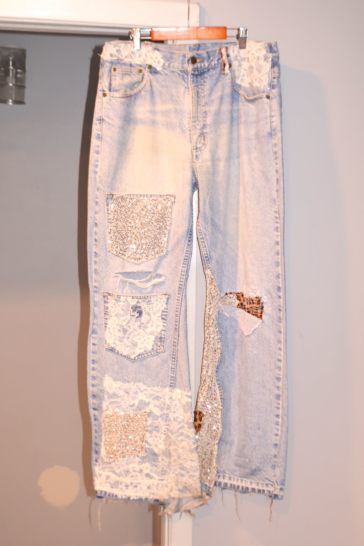 Sequin Denim