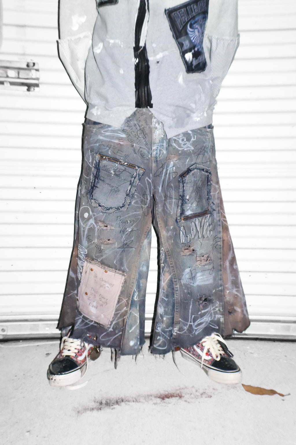 Patchwork Shorts