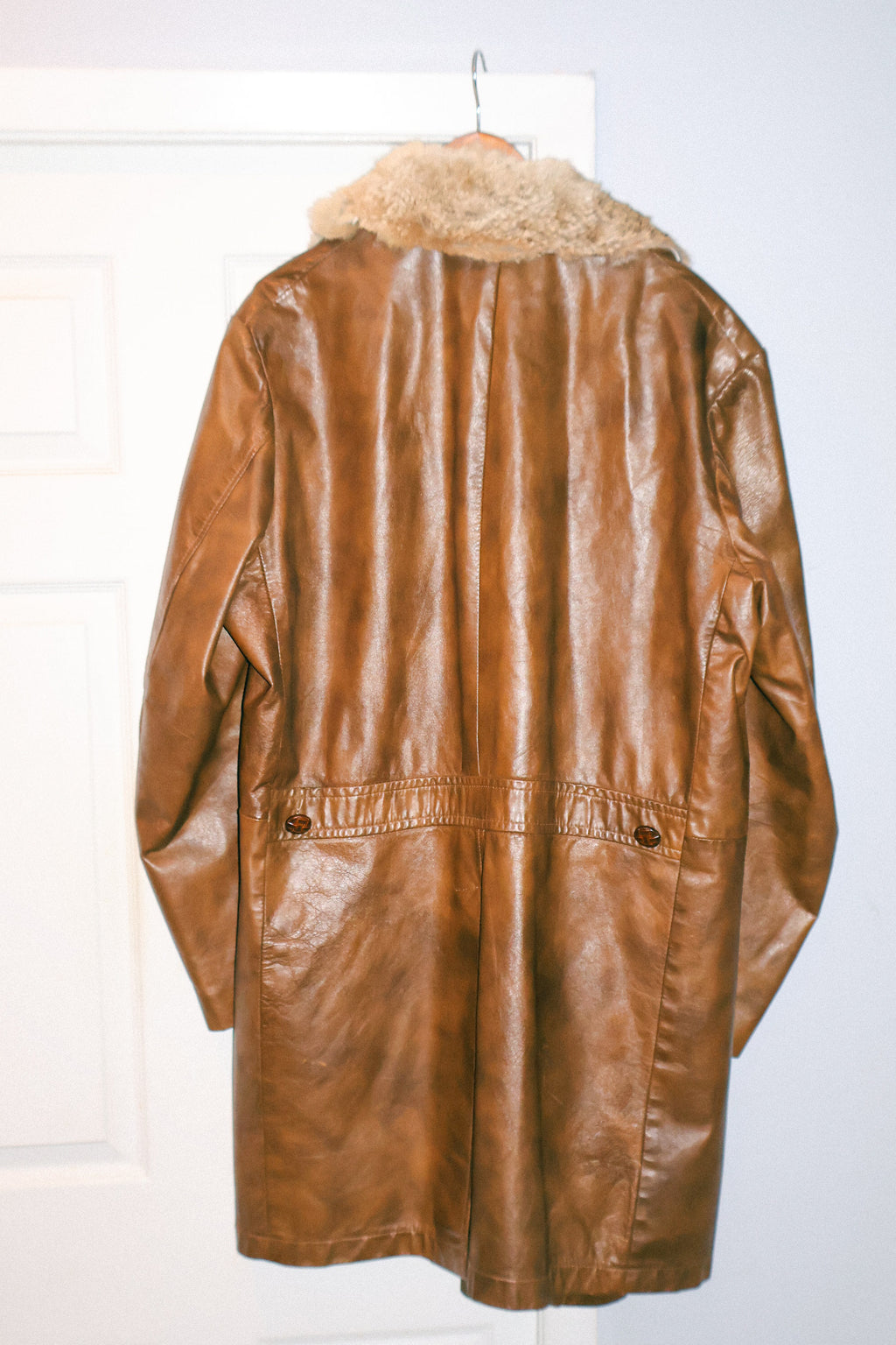 Leather TrenchCoat