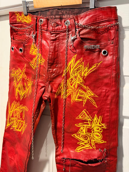 Rockstar Waxed Jeans