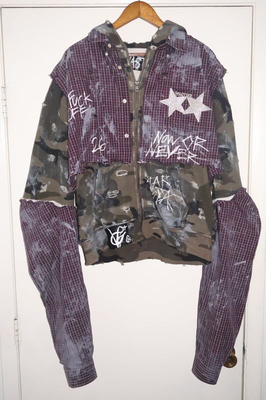 MILITARY FLANNEL JACKET